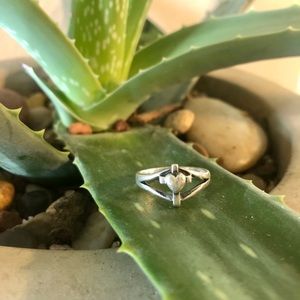 James Avery “Cross with Heart” Ring